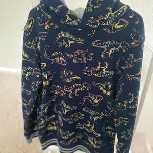 Dinosaur Print Hoodie